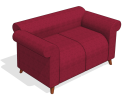 sh_Sofa 2 Lugares Multicor Parametrico Bordô